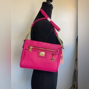 Juicy Couture Preppy Pink Crowdpleaser Mini Crossbody Bag, NWT